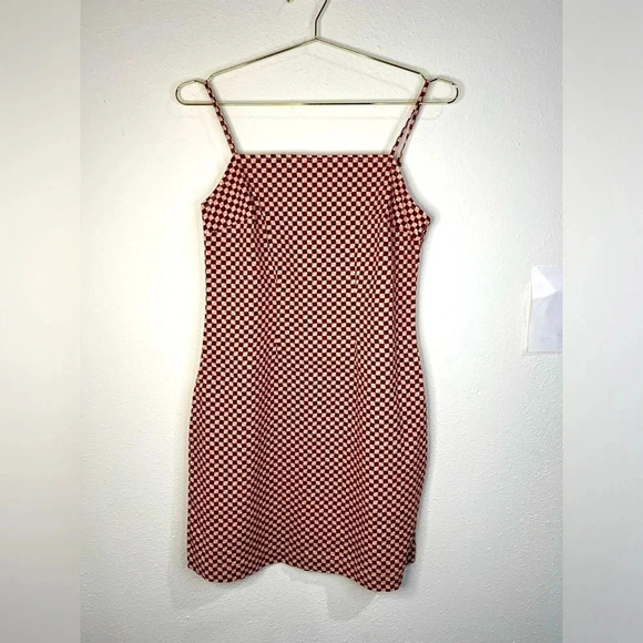 Levi's Dresses & Skirts - levis dress women small Y2K Streetwear Checkered Print Strappy Dress Size Medium